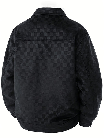 CHECKERED JACKET FOR MEN