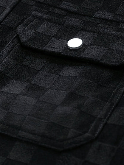CHECKERED JACKET FOR MEN