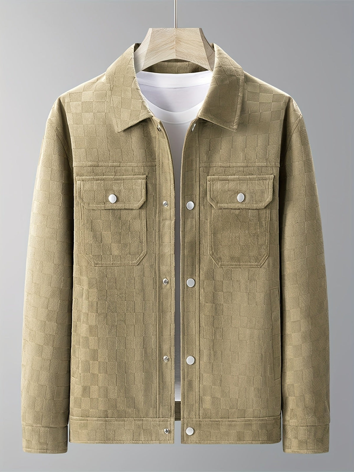 CHECKERED JACKET FOR MEN