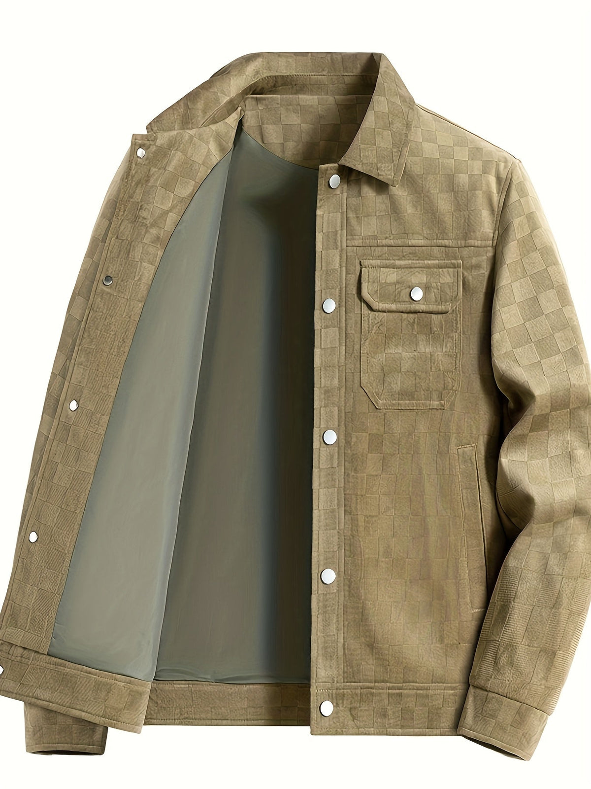 CHECKERED JACKET FOR MEN