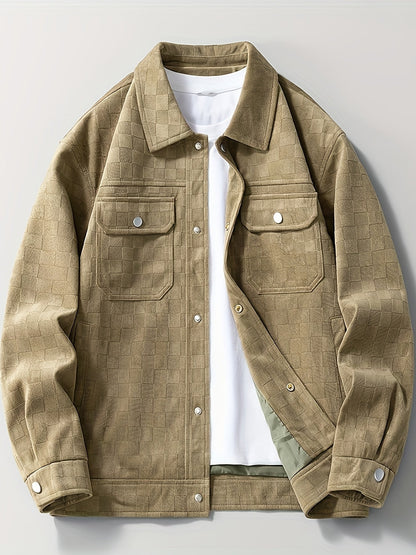CHECKERED JACKET FOR MEN