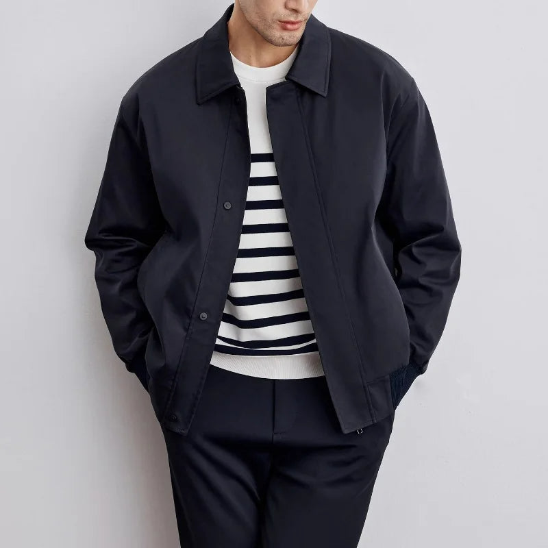 POINTED COLLAR JACKET FOR MEN
