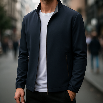 WATER-RESISTANT ZIP JACKET FOR MEN