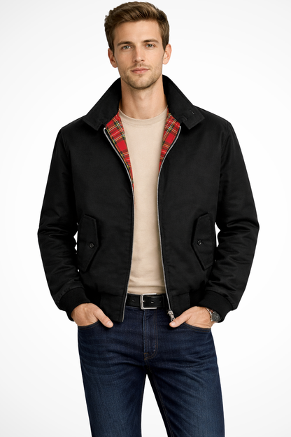 HARRINGTON ZIP JACKET FOR MEN