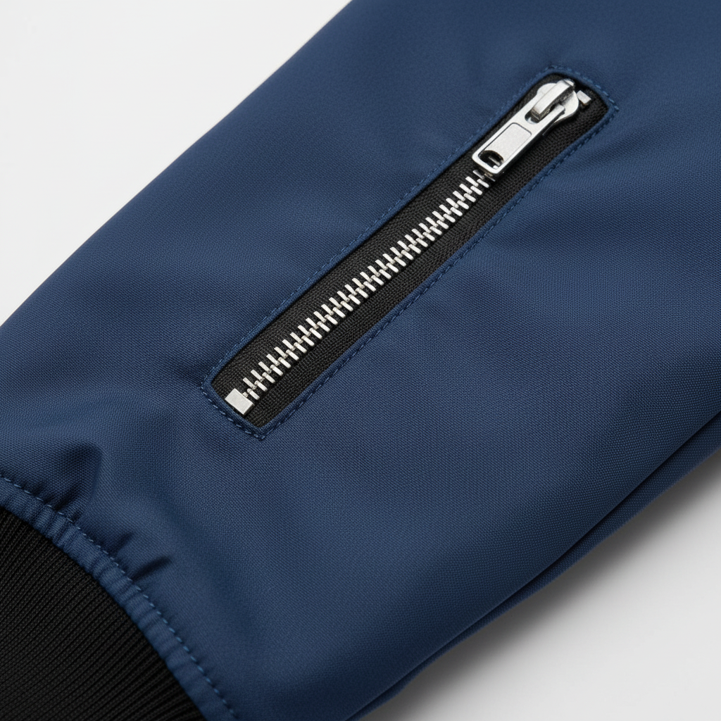 SLIM BOMBER JACKET FOR MEN