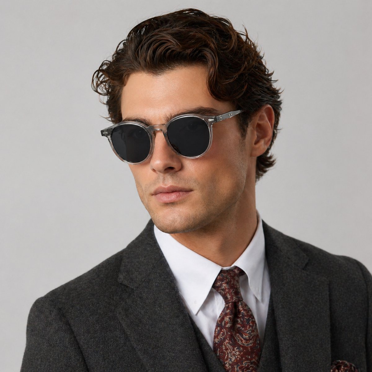 ROUND SUNGLASSES FOR MEN