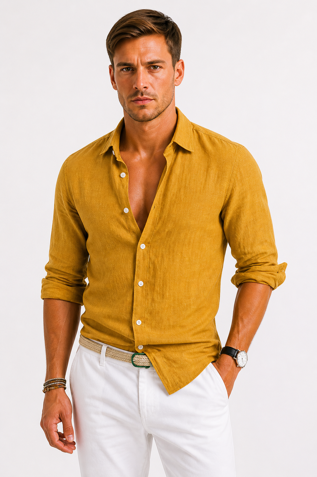 LINEN SHIRT FOR MEN