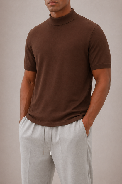 TURTLENECK T-SHIRT FOR MEN