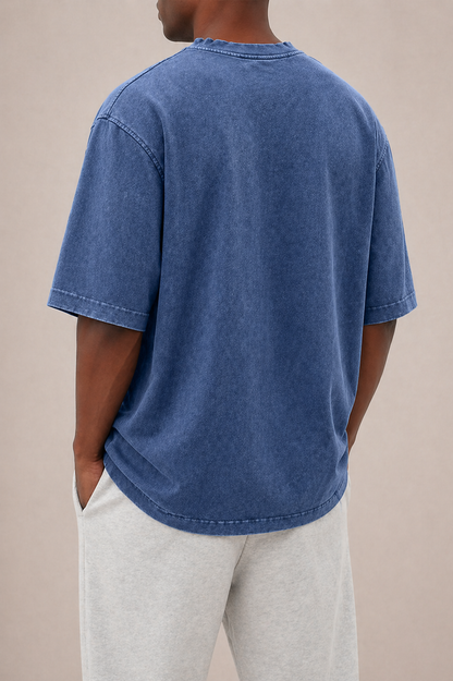 WASHED T-SHIRT FOR MEN