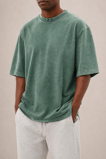 WASHED T-SHIRT FOR MEN