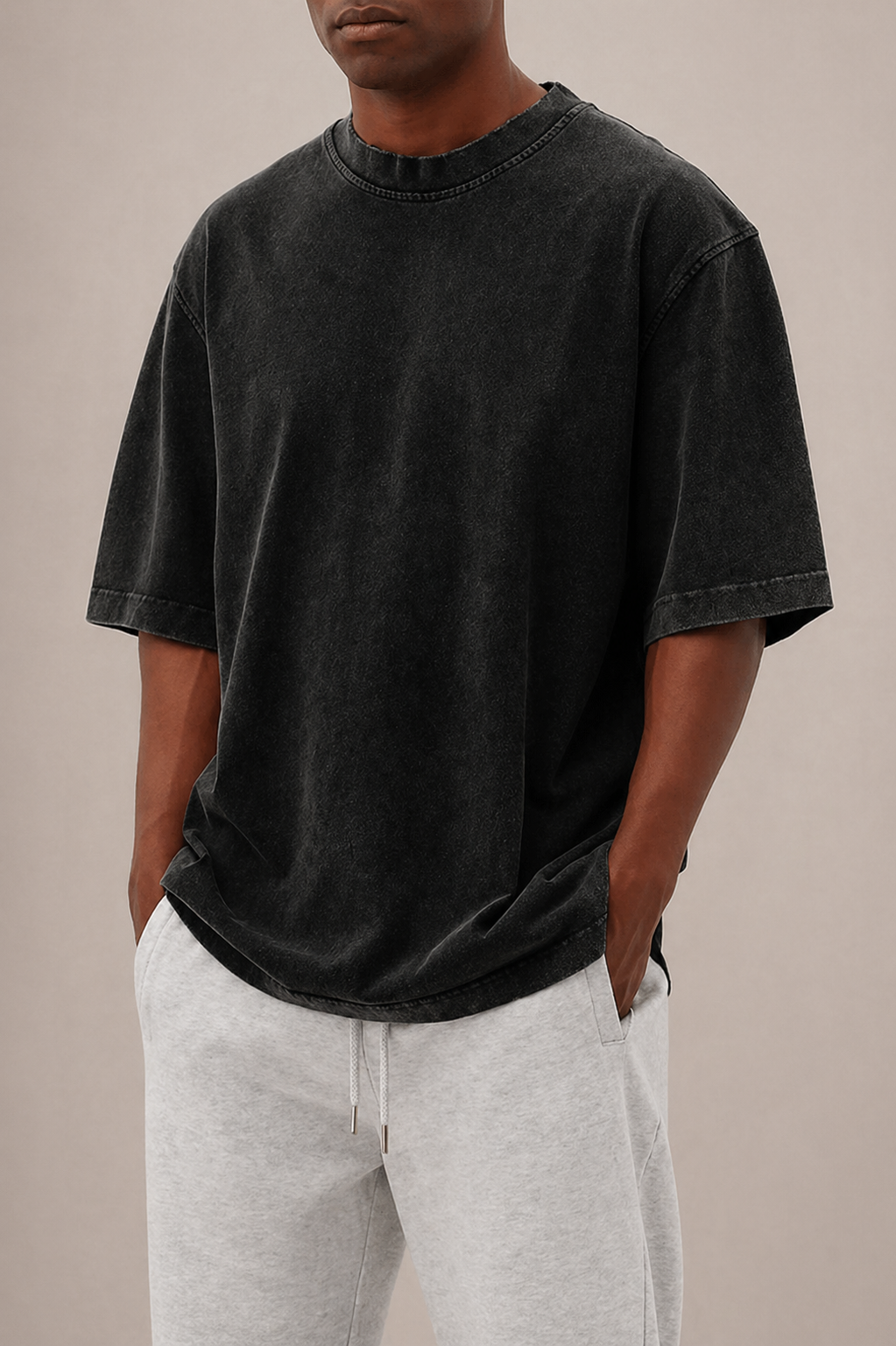 WASHED T-SHIRT FOR MEN
