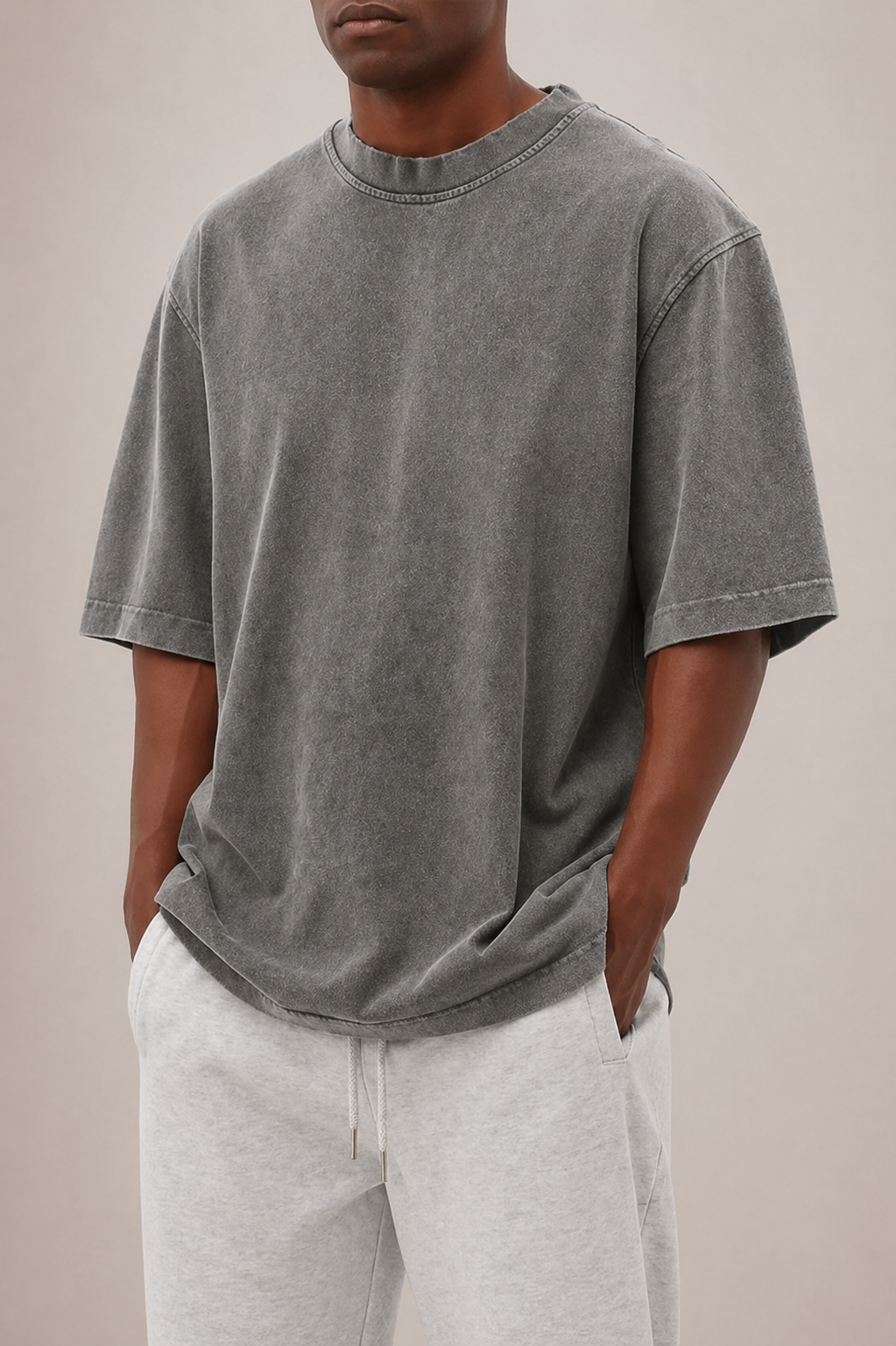 WASHED T-SHIRT FOR MEN