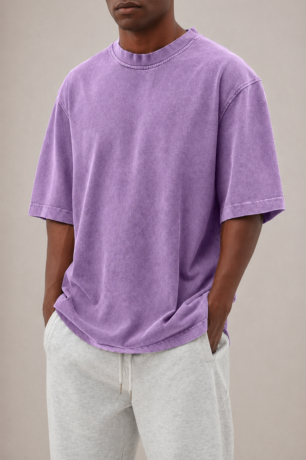 WASHED T-SHIRT FOR MEN