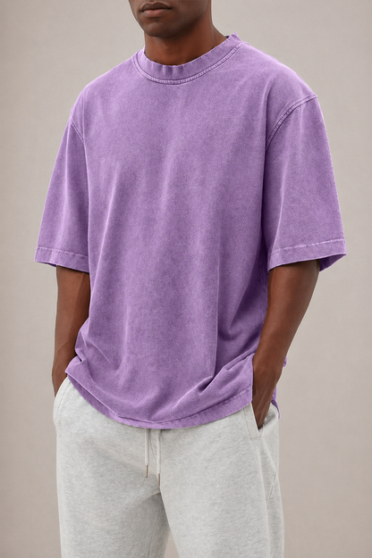 WASHED T-SHIRT FOR MEN