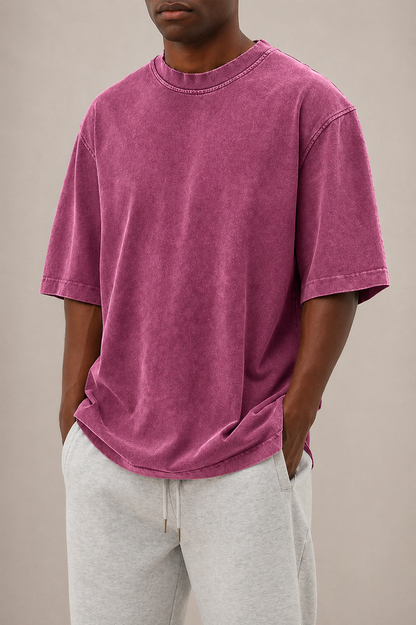 WASHED T-SHIRT FOR MEN