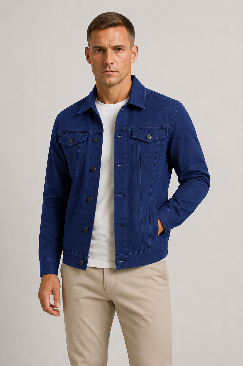 DENIM JACKET FOR MEN