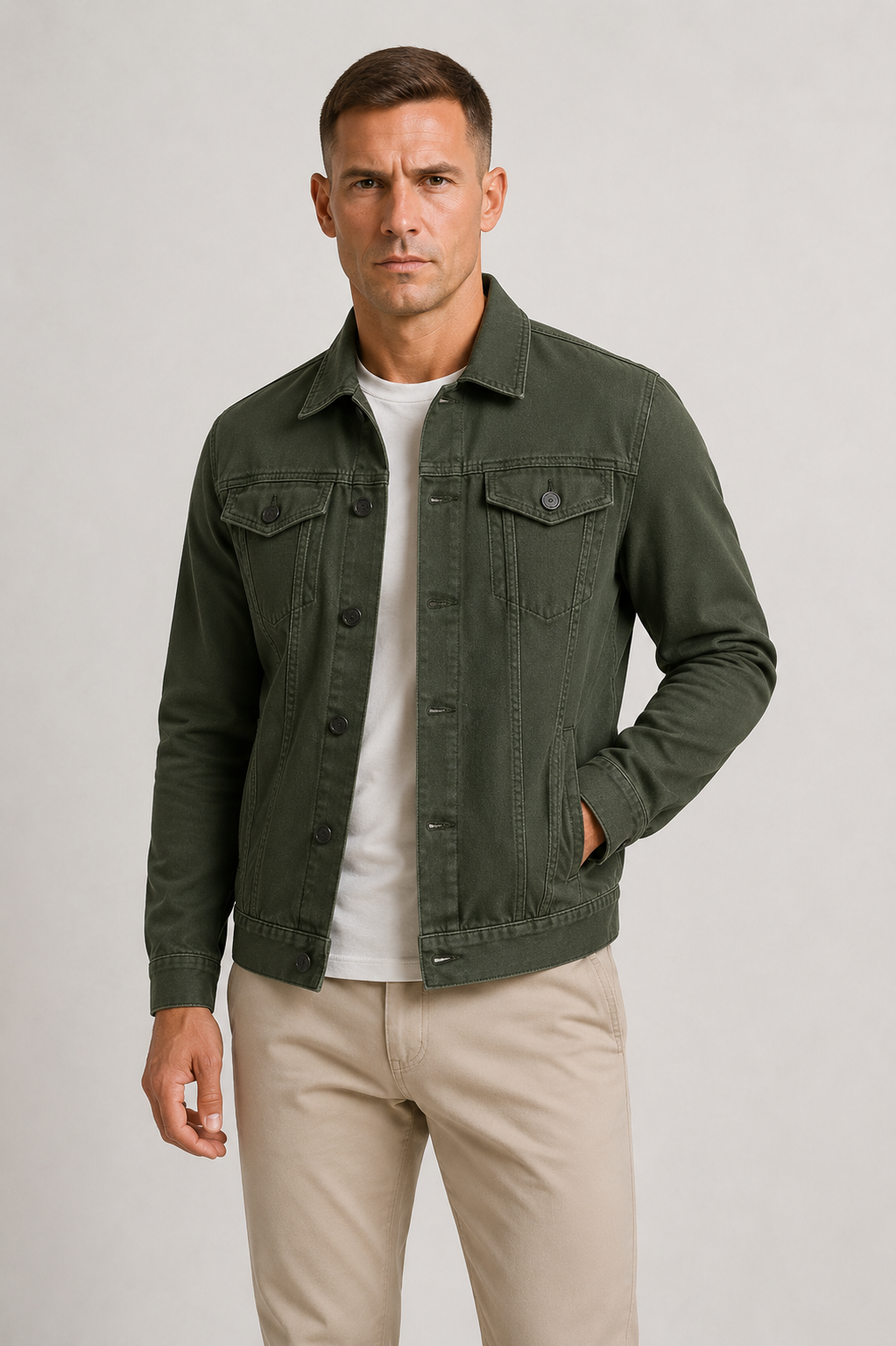 DENIM JACKET FOR MEN