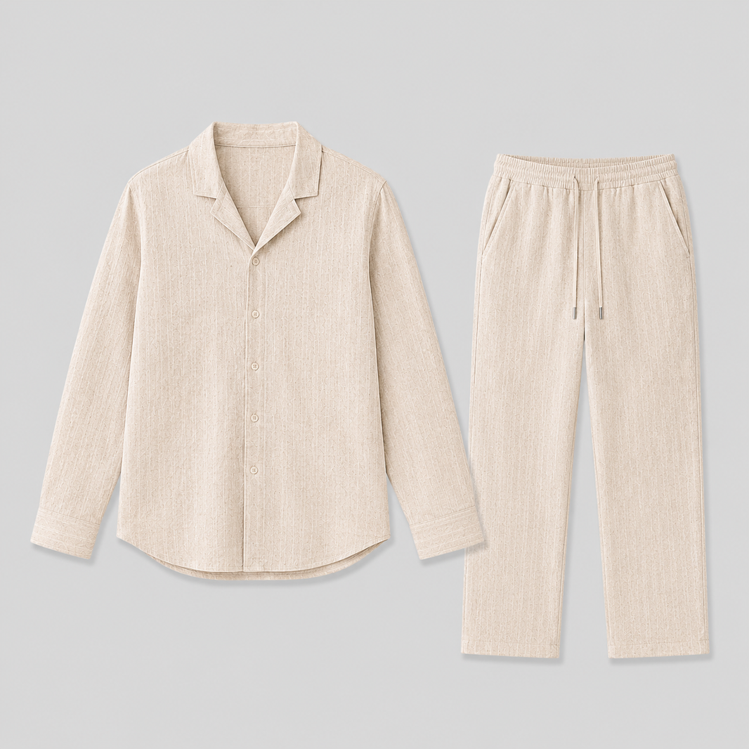 LINEN TWO PIECE SET FOR MEN