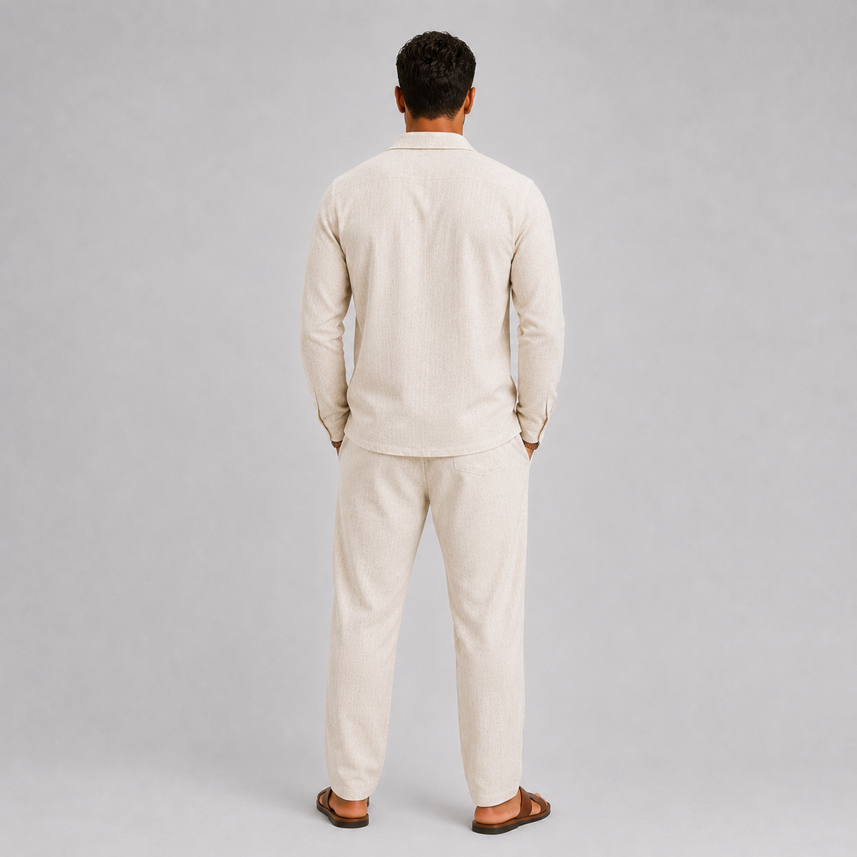 LINEN TWO PIECE SET FOR MEN