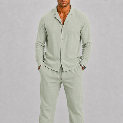 LINEN TWO PIECE SET FOR MEN
