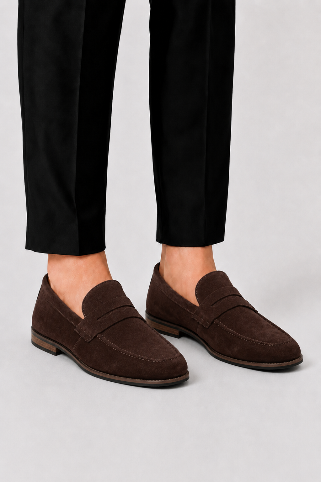 SUEDE LOAFERS FOR MEN