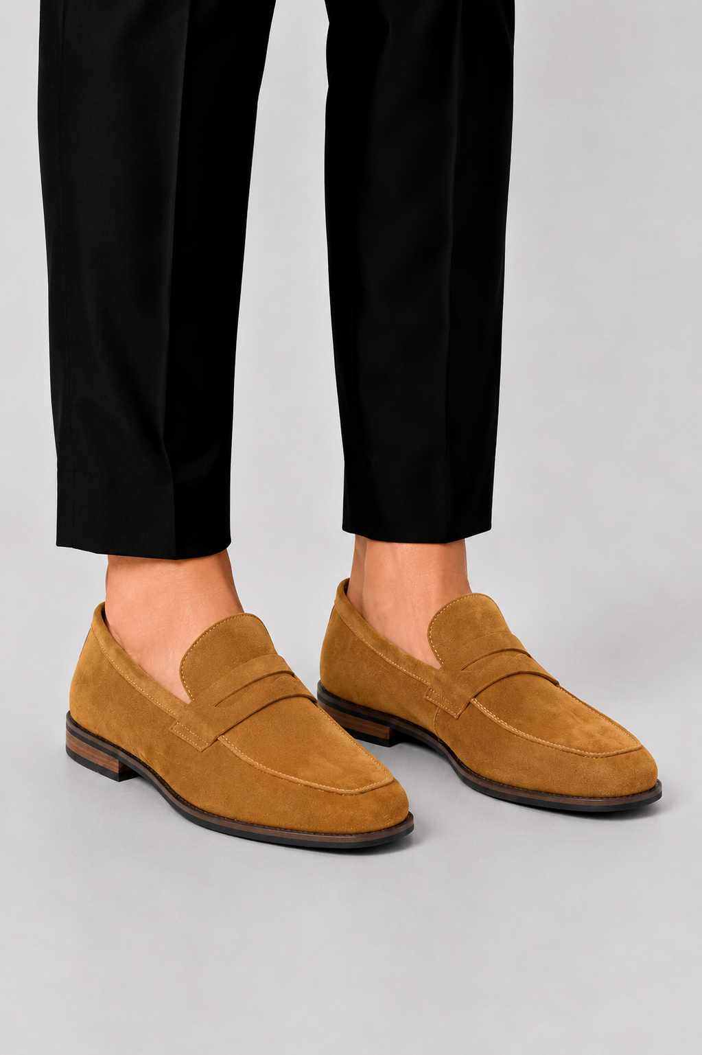 SUEDE LOAFERS FOR MEN