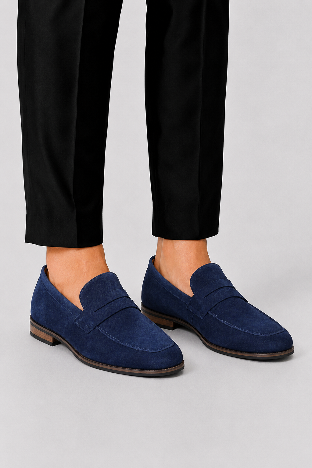 SUEDE LOAFERS FOR MEN