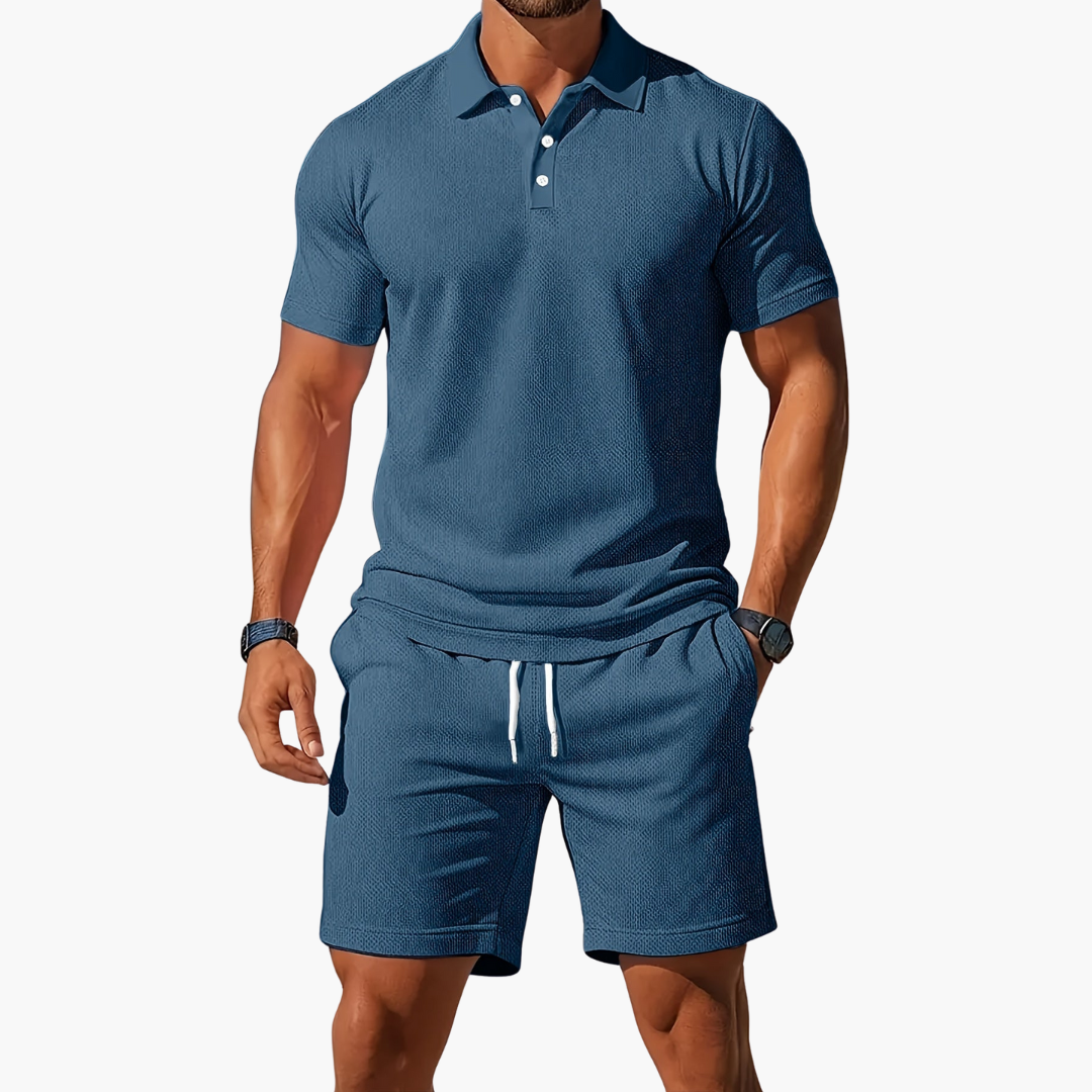 POLO AND SHORTS SET FOR MEN