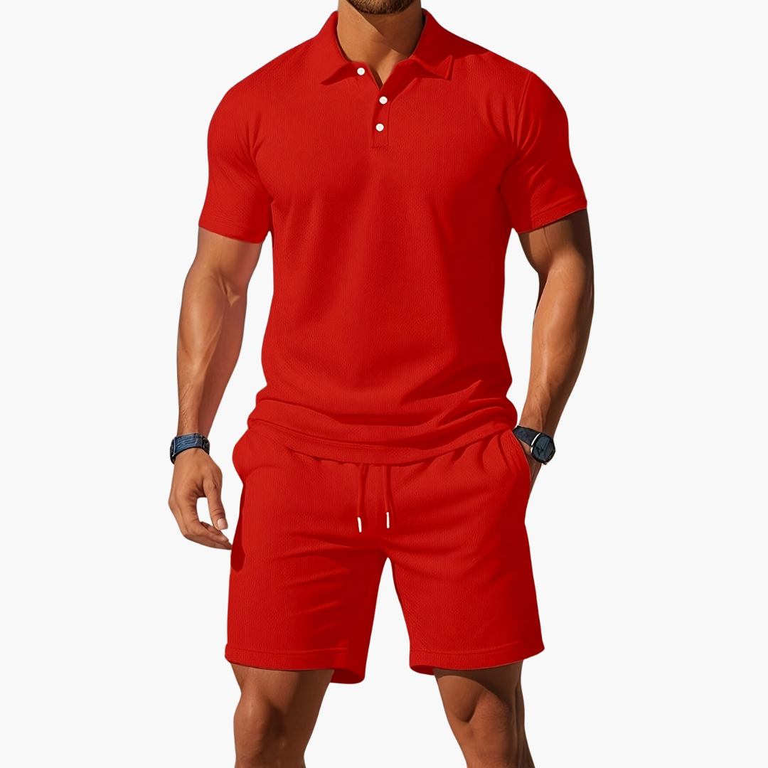 POLO AND SHORTS SET FOR MEN