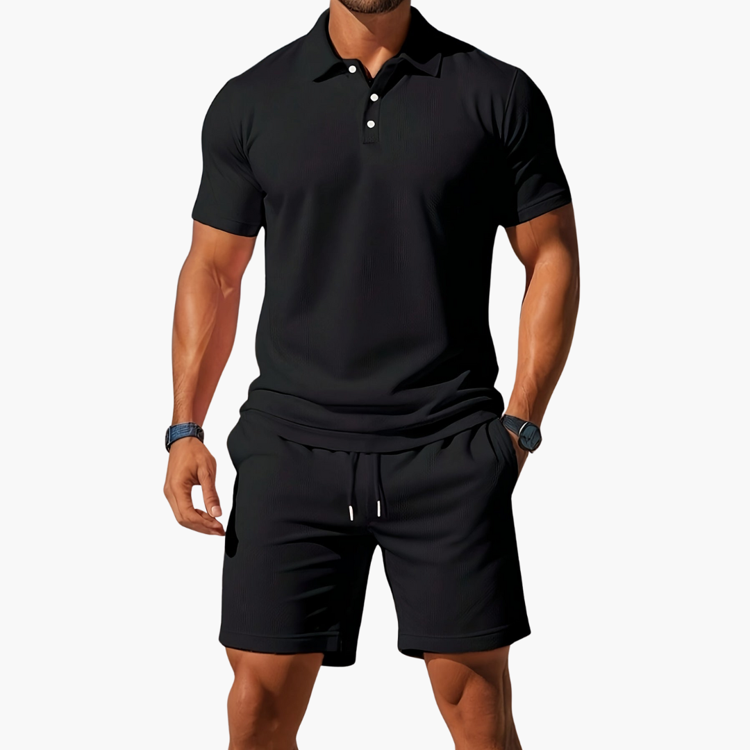 POLO AND SHORTS SET FOR MEN