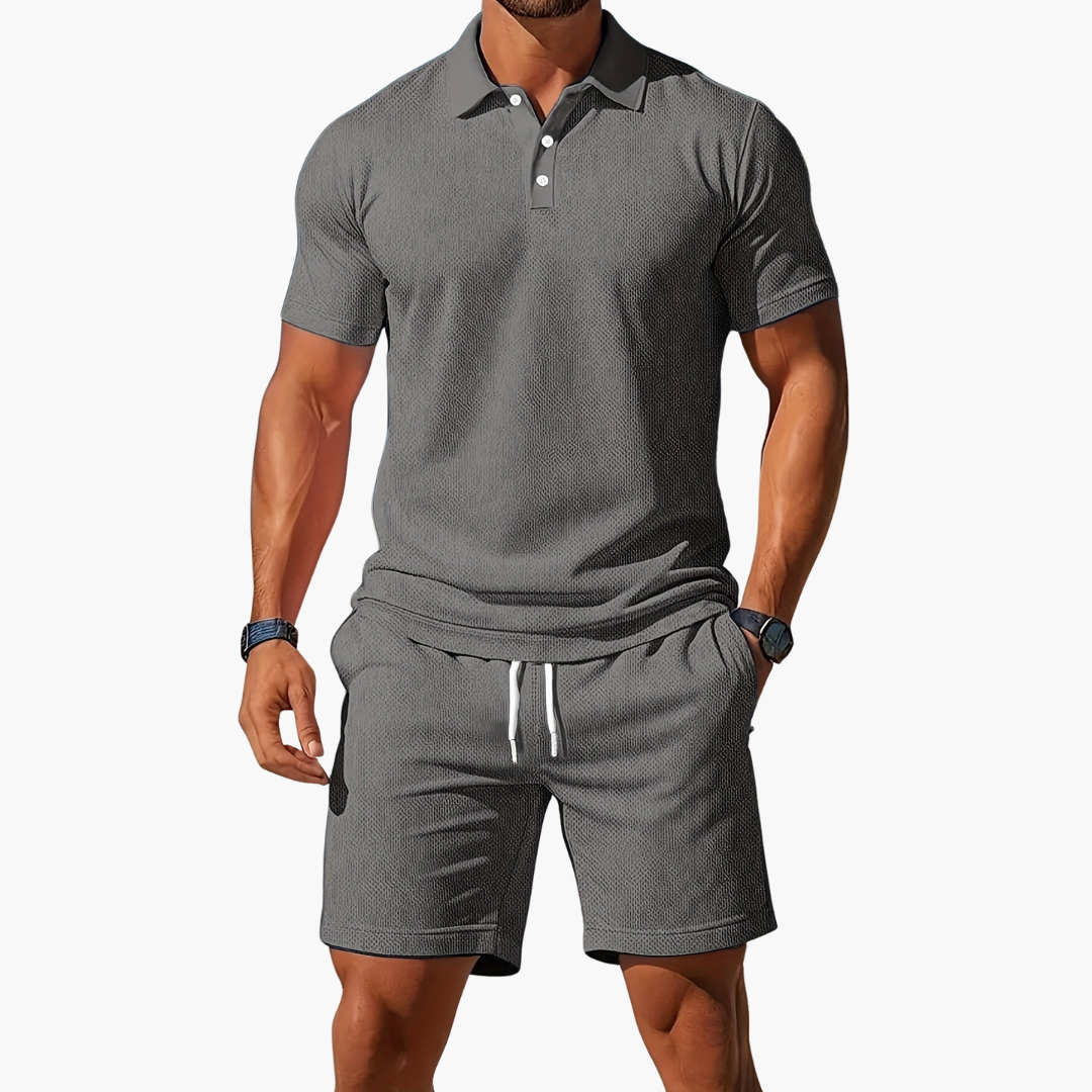 POLO AND SHORTS SET FOR MEN