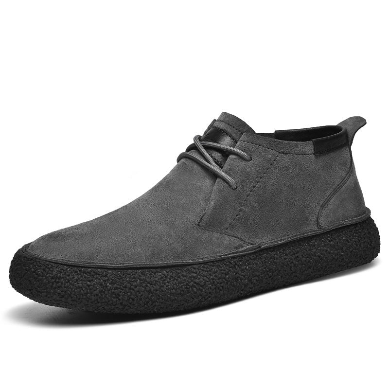 MID-TOP LACE-UP SHOES FOR MEN