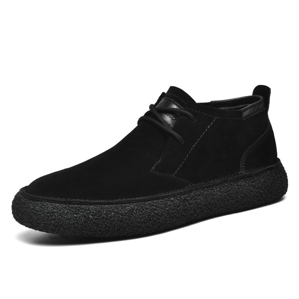 MID-TOP LACE-UP SHOES FOR MEN