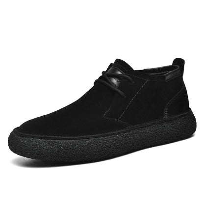 MID-TOP LACE-UP SHOES FOR MEN