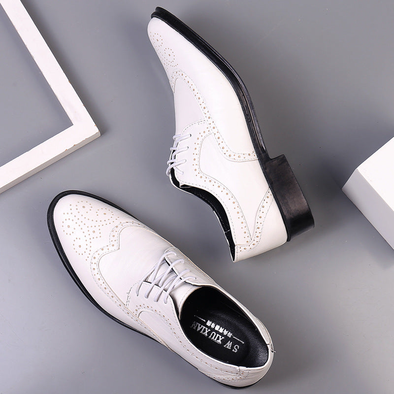 BROGUE OXFORD SHOES FOR MEN