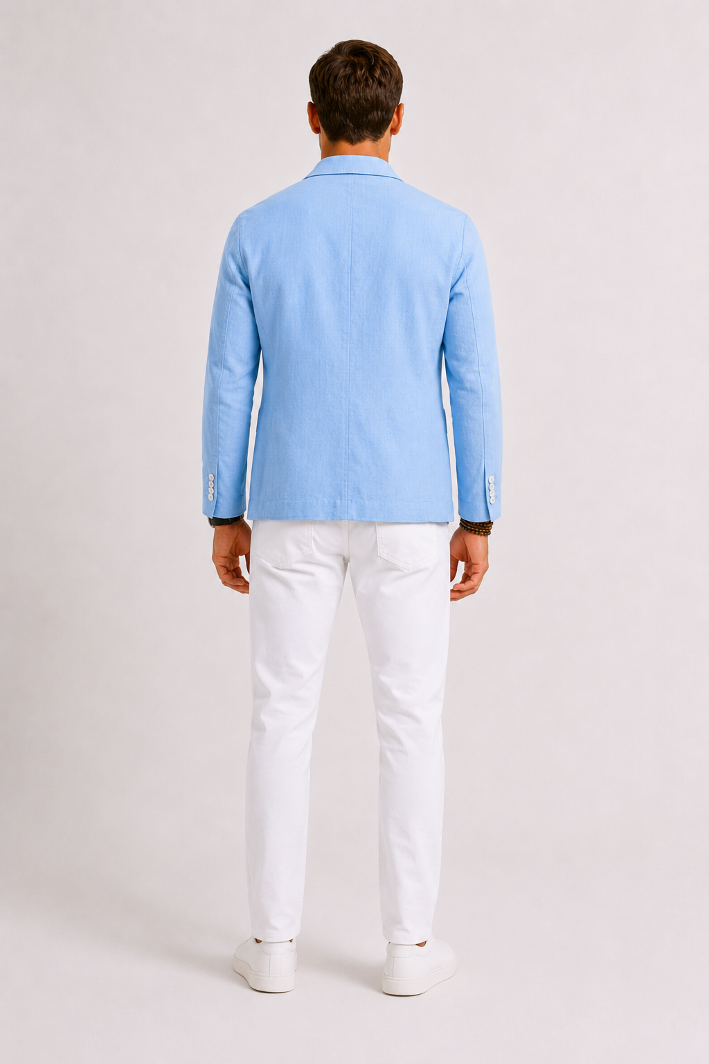LINEN-BLEND SUMMER BLAZER FOR MEN