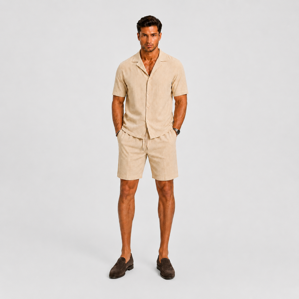 MEN’S LINEN SUMMER SET
