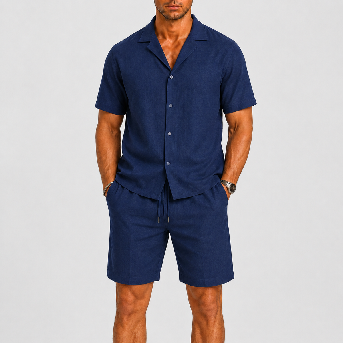 MEN’S LINEN SUMMER SET