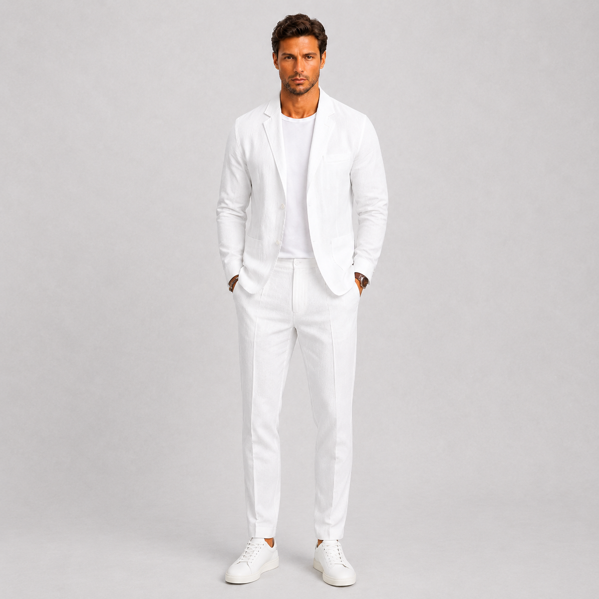 MEN’S LINEN SUIT FOR MEN