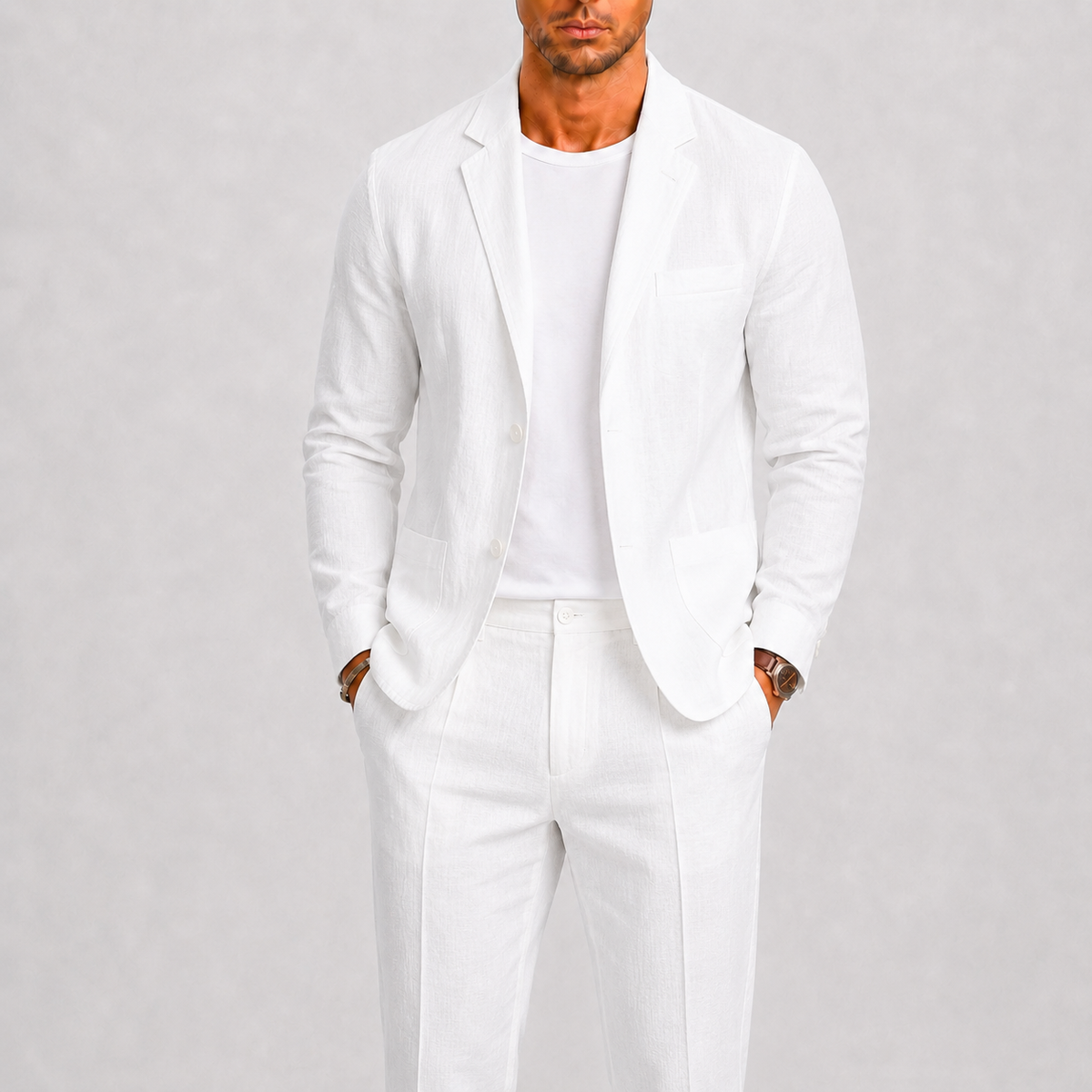 MEN’S LINEN SUIT FOR MEN