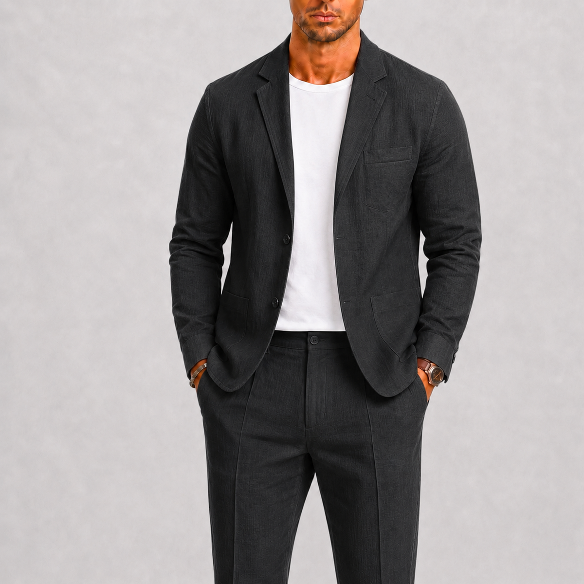 MEN’S LINEN SUIT FOR MEN