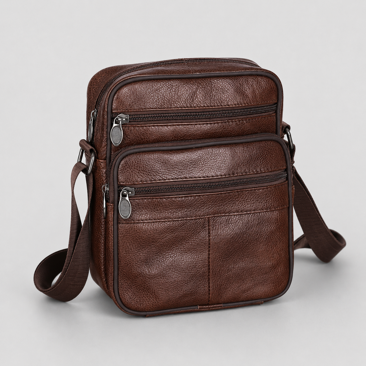 MEN’S LEATHER SHOULDER BAG FOR MEN