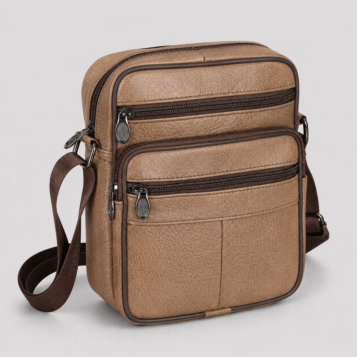 MEN’S LEATHER SHOULDER BAG FOR MEN