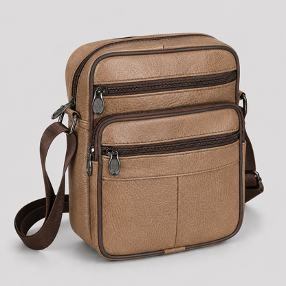 MEN’S LEATHER SHOULDER BAG FOR MEN