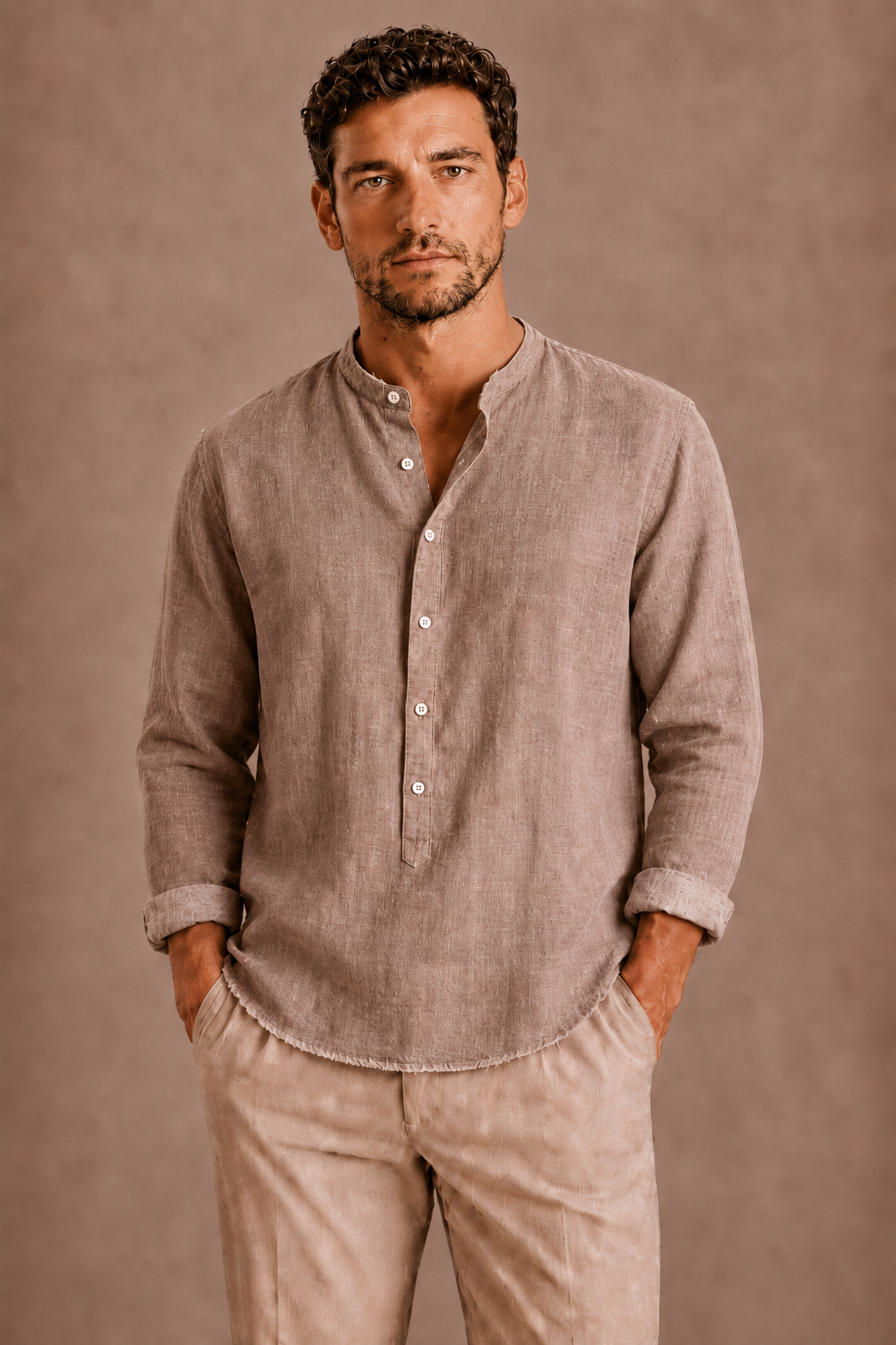 MEN’S HENLEY SHIRT FOR MEN