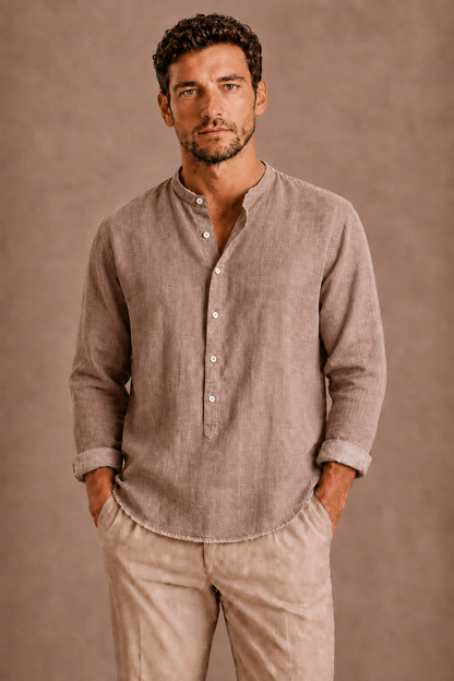 MEN’S HENLEY SHIRT FOR MEN