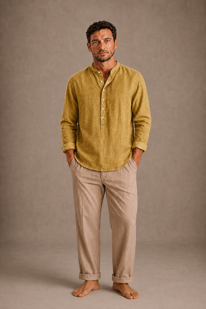 MEN’S HENLEY SHIRT FOR MEN