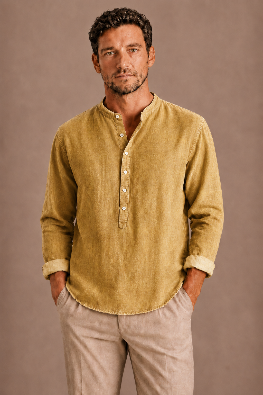 MEN’S HENLEY SHIRT FOR MEN