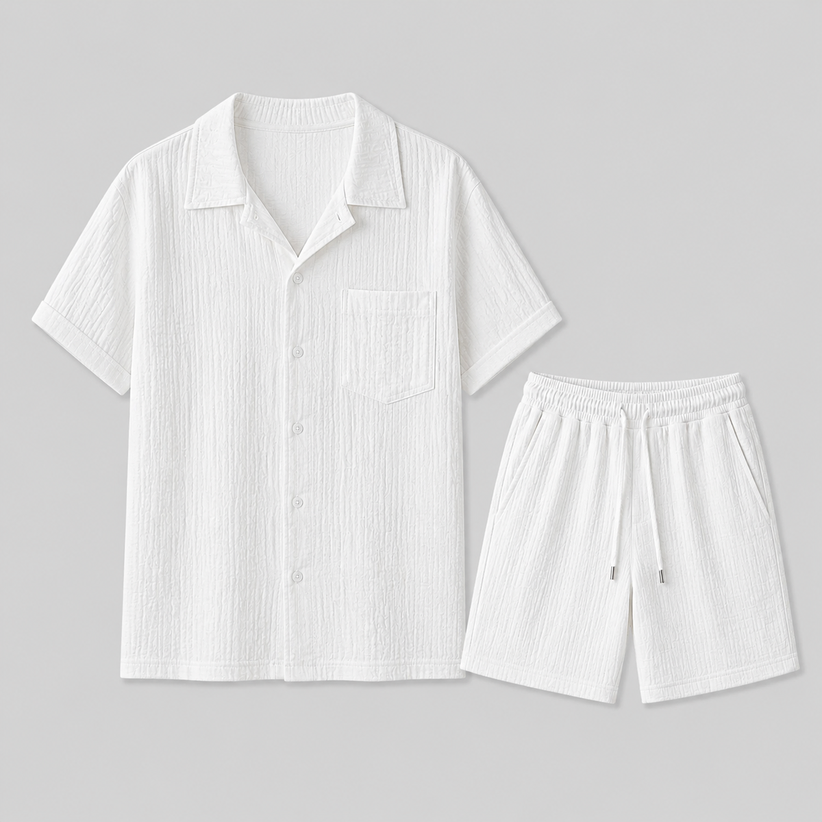 MEN’S SUMMER SET WITH SHORTS AND SHIRT