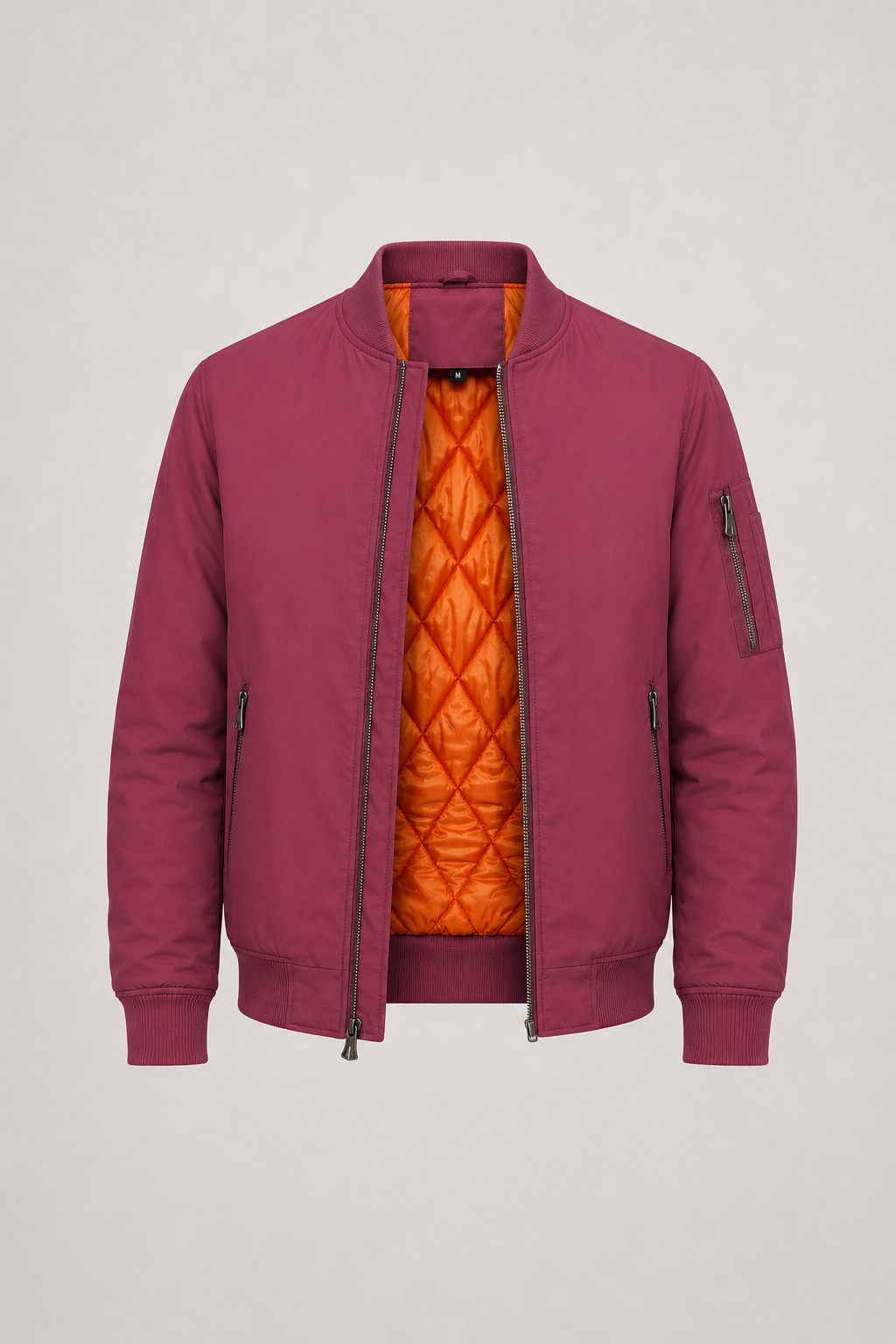 MEN’S OVERSIZED BOMBER JACKET